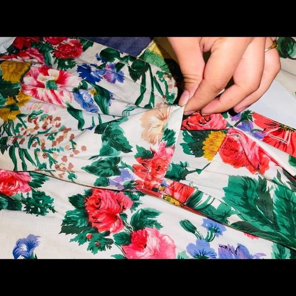 Vintage Oversized Leather Foral Jacket - Picture 6 of 8